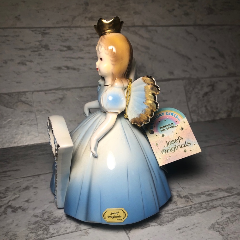 JOSEF ORIGINALS FIGURINE 9 Birthday Angel NWOB - Picture 2 of 8